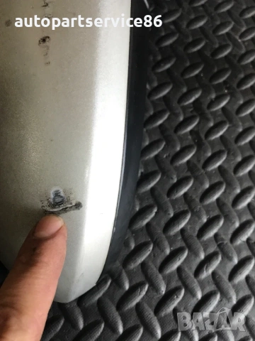 Огледало предно дясно сребристо за Nissan Primera P12 (2002-2006) 014180 / 96301Au421 , снимка 2 - Части - 54354635