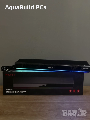 Havit PC Bluetooth 5.3 саундбар 20W RGB високоговорители , снимка 9 - Тонколони - 55529992