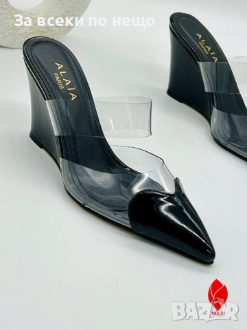 Alaïa Дамски Чехли На Платформа - Различни Цветове Код SK1416, снимка 2 - Чехли - 54452094
