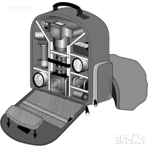 Фотографска раница Samsonite, снимка 3 - Чанти, стативи, аксесоари - 55313914