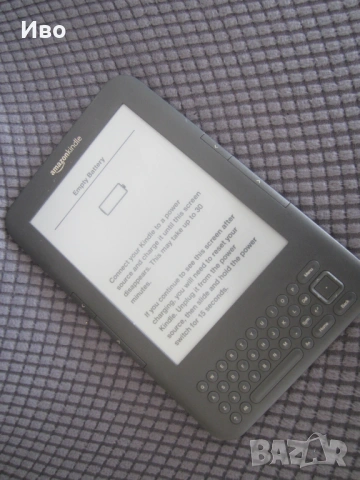 Amazon Kindle 3rd Gen D00901, снимка 8 - Електронни четци - 54582104