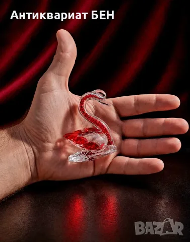 ❤️ КРИСТАЛЕН ЛЕБЕД – СИМВОЛ НА ВЕЧНАТА ЛЮБОВ ❤️, снимка 7 - Колекции - 55675760