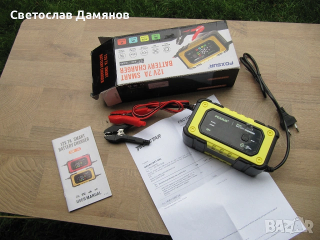 Смарт зарядно за акумулатор AGM LIFEPO4, снимка 2 - Друга електроника - 54586568