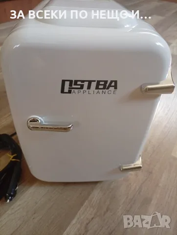 Мини хладилник 4 литра, с охлаждане и затопляне, лилав, 220V AC/12V DC, снимка 2 - Хладилници - 54087881