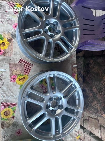 Джанти Тойота 17/5x100 ет45, снимка 2 - Гуми и джанти - 54503556