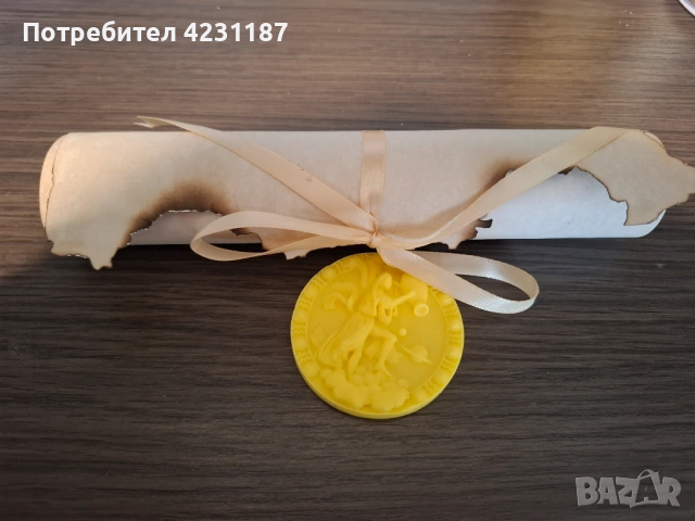 Пергамент и сапунче зодия, снимка 2 - Ръчно изработени сувенири - 54642551
