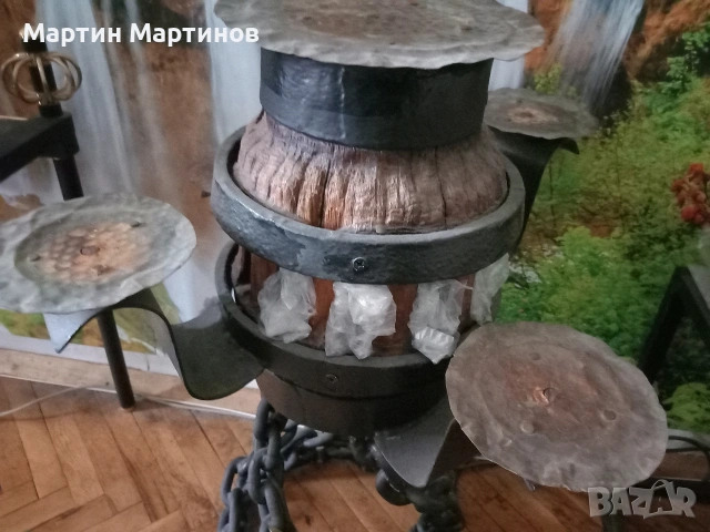 Стара Германска Лампа, снимка 2 - Антикварни и старинни предмети - 54391368