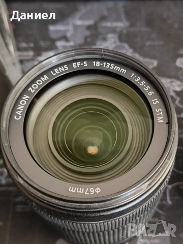 Обектив Canon EFS 18-135 IS STM, снимка 2 - Обективи и филтри - 54506400
