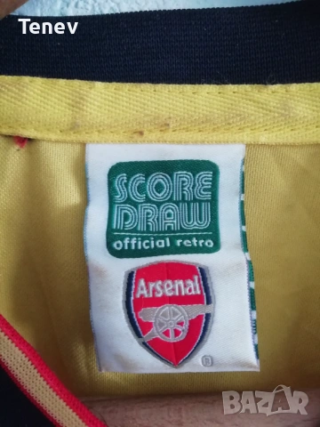 Arsenal JVC 1988-1991 оригинална мъжка тениска фланелка ретро Арсенал , снимка 5 - Тениски - 53067027