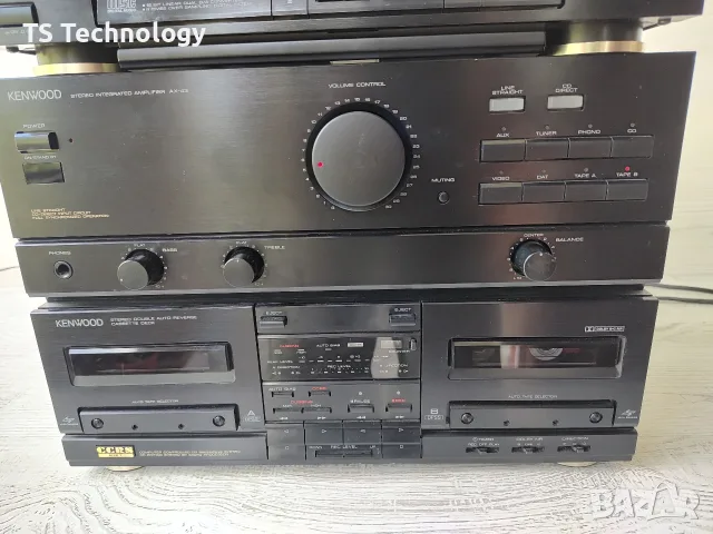 Като НОВА! Стерео система Kenwood (AX-43 / DP-730) с дистанционно – Пълна Профилактика, снимка 6 - Аудиосистеми - 55675186