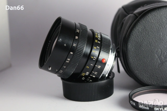 Leica Leitz Elmarit-M 28mm f/2.8 3rd Wide Angle Lens E49, снимка 2 - Обективи и филтри - 54699262