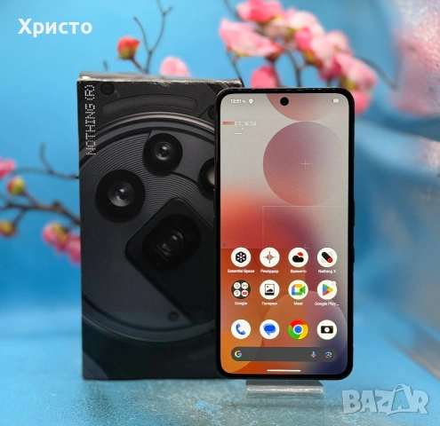 Nothing Phone (3a) Pro, 256GB, 12GB RAM, 5G, Black , снимка 2 - Други - 55077708