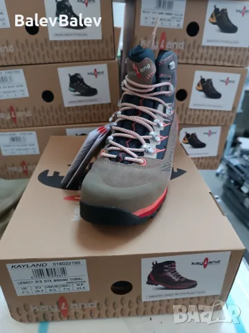 Дамски обувки GORE-TEX Kayland Legacy GTX - grey/tourquoise  , снимка 2 - Дамски боти - 55417955