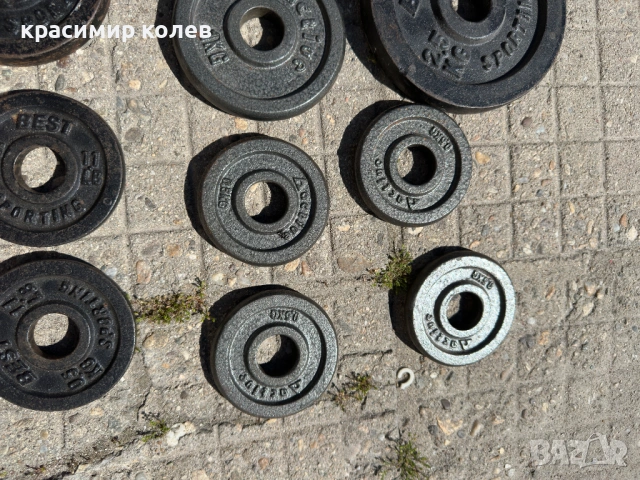 лостове и тежести, снимка 6 - Фитнес уреди - 54329779