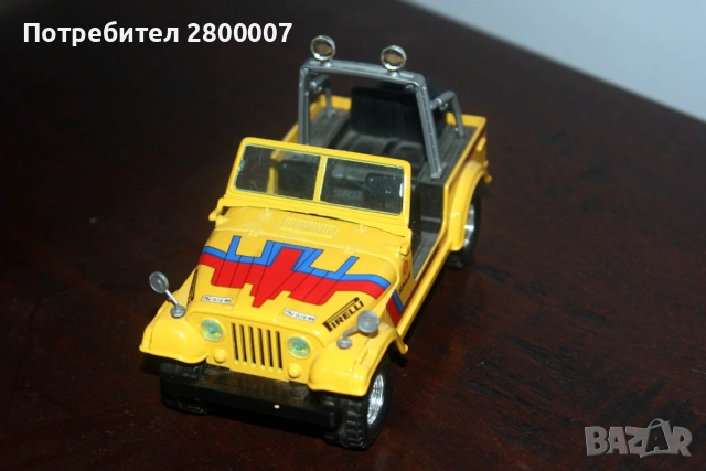 Jeep Wrangler. Bburago. 1/24, снимка 2 - Колекции - 54013282