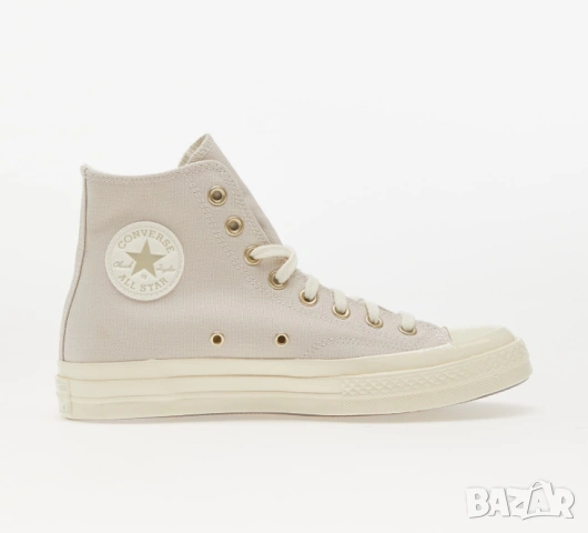 лимитирани кецове Converse Chuck 70 High "Festival Florals" Desert Sand Gold номер 39 ,5 , снимка 5 - Кецове - 54528782