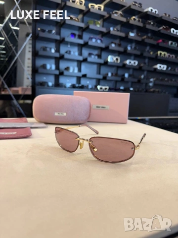 MIU MIU 🤍Дамски Слънчеви Очила , снимка 15 - Слънчеви и диоптрични очила - 54369019