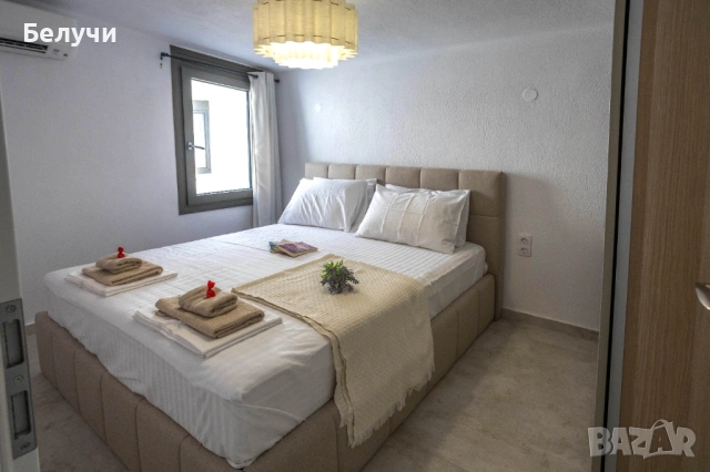 Къща с басейн в Гърция Неа Перамос, снимка 12 - Почивки в Гърция - 51689363