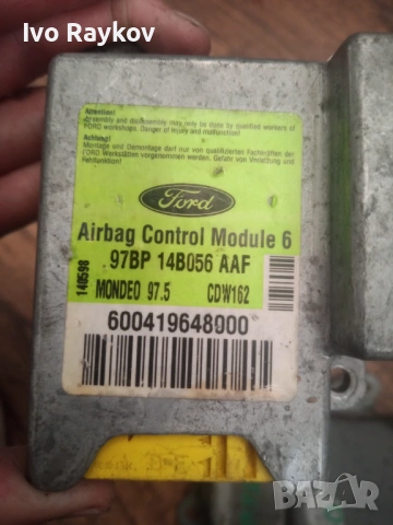 AIRBAG модул FORD MONDEO Mk III , 97BP14B056AAF, снимка 3 - Части - 54751877