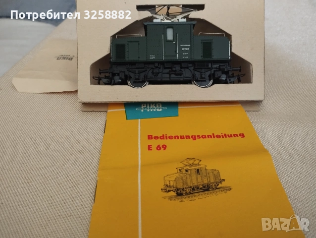Локомотив електровоз E69 PIKO НО, снимка 9 - Колекции - 54423400