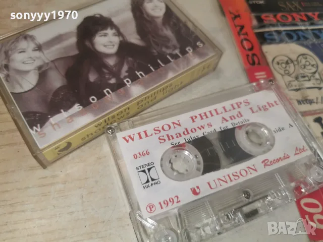 WILSON PHILLIPS 1992 UNISON TAPE 1008261900H2E7R, снимка 7 - Аудио касети - 55617750