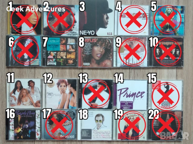 Pop и R&B Music Albums CDs Оригинални Поп РнБ Музикални Дискове, снимка 2 - CD дискове - 48890350