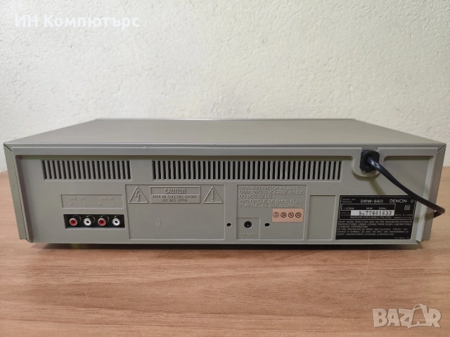 Продавам двукасетъчен дек Denon DRW-660, снимка 7 - Декове - 54318987