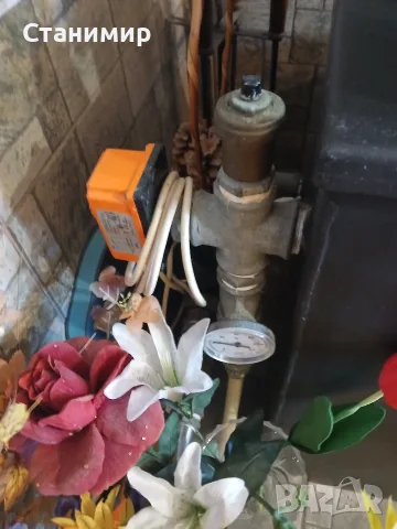 Продавам камина с водна риза, снимка 4 - Отоплителни печки - 55501869