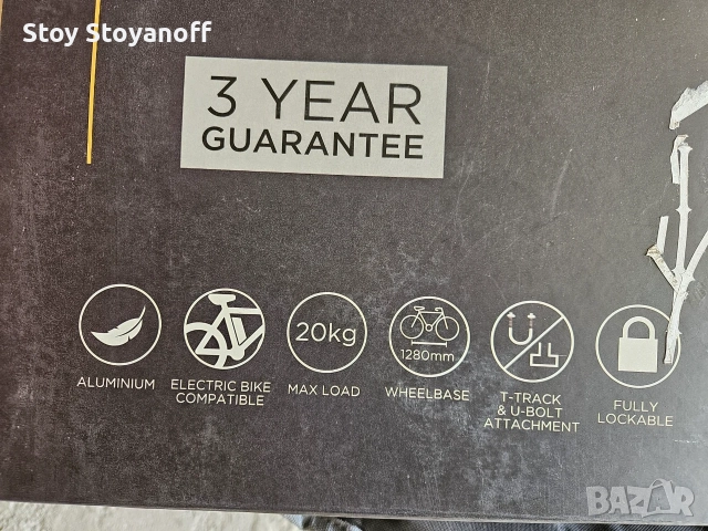 Стойка за велосипед Halfords Advanced за таван на автомобил – нова, снимка 10 - Аксесоари за велосипеди - 55485496