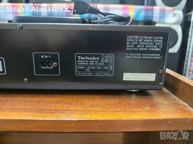 Technics SL-PS 670 A Сиди Плеър , снимка 14 - Други - 55238804