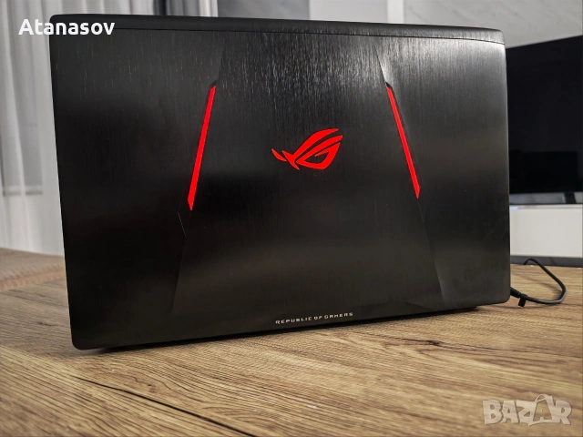 Asus Rog Strix GL553/ i7 / 16gb ddr4/ SSD/Hdd 512/1tb. GTX 1050ti., снимка 7 - Лаптопи за игри - 54683506