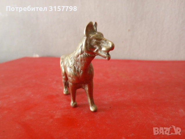 Статуетка куче, снимка 4 - Други ценни предмети - 54340913