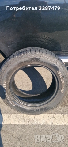 2 бр гума Hankook dynapro AT 235 65 17 dot 2021, снимка 5 - Гуми и джанти - 55255404