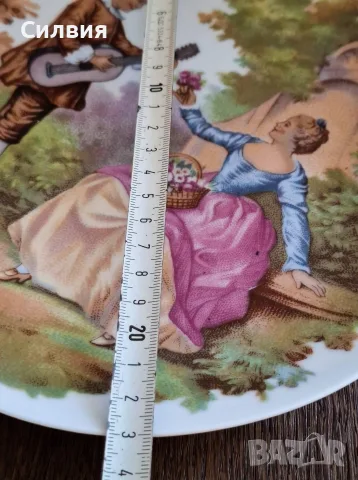 Ретро порцеланови чинии *Limoges* ​Класическа елегантност., снимка 3 - Чинии - 55564382