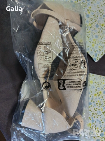 Нови велурени обувки 39 номер, снимка 5 - Дамски елегантни обувки - 54346152