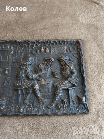 Масивно метално пано, снимка 4 - Антикварни и старинни предмети - 54331869