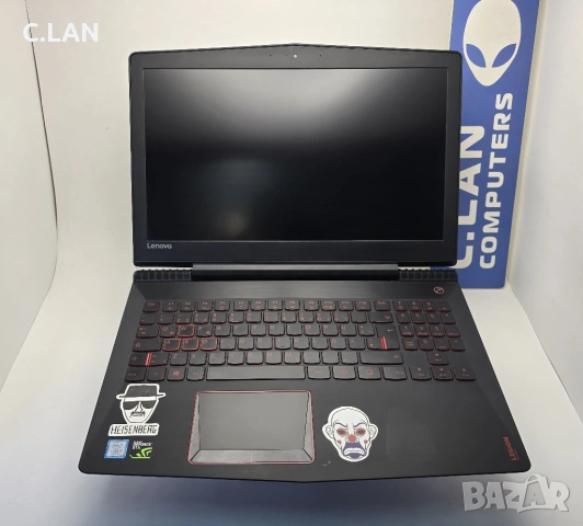 Legion Y520-15IKBN i5 7300HQ/16GB/256SSD/1TB HDD/GTX 1050ti-4GB/FHD/Подсветка, снимка 5 - Лаптопи за игри - 54953207