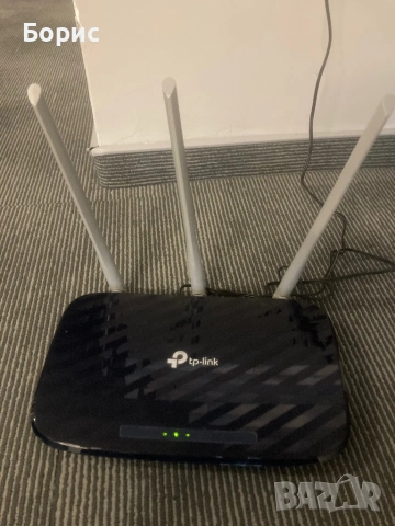 Безжичен рутер TP-Link ARCHER C20, dual-band AC750 433/300Mbps, снимка 2 - Рутери - 54322354