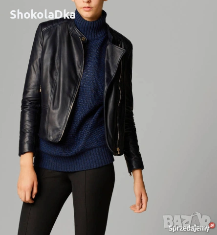 Кожено яке Massimo Dutti XS/S