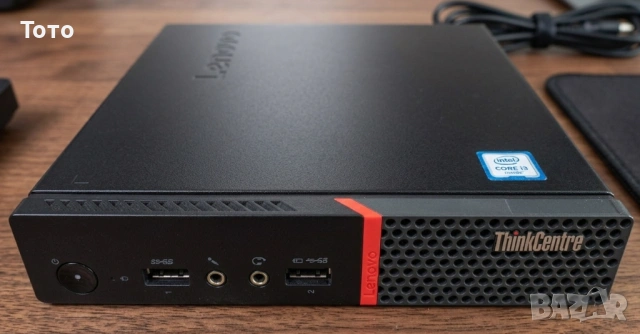 Продавам Lenovo ThinkCentre M700 Tiny /i3/16GB RAM DDR4/128GB M.2 SATA/640GB HDD/ESET NOD32 
