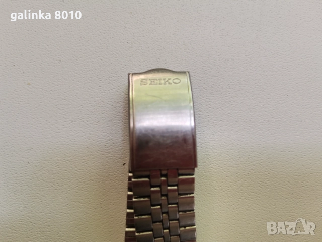 Оригинална верижка за Сейко, снимка 2 - Мъжки - 54901318