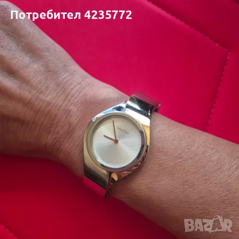Оригинален дамски часовник Calvin Klein. , снимка 2 - Дамски - 55535175