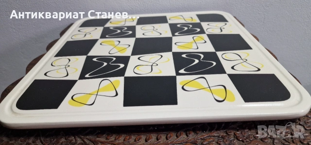 🖤♟️ Ретро поднос , снимка 2 - Аксесоари за кухня - 55236813