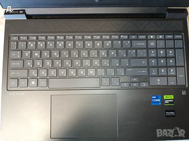 ОТЛИЧЕН! HP Victus 16 - 14-ядрен Intel Core i7-13700H / RTX 4050 / 32GB DDR5 / 144 hz, снимка 4 - Лаптопи за игри - 55339652
