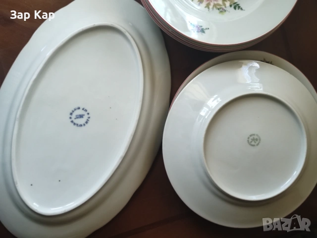Порцеланов сервиз за хранене, снимка 2 - Чинии - 40700514