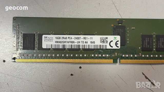 16GB (1x16GB) DDR4 SK-Hynix PC4-2400T (2400Mhz,CL-17,1.2V,ECC), снимка 2 - RAM памет - 54790642