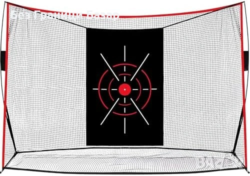 Нова Голяма голф тренировъчна мрежа 10ft x 7ft с таргет плат и чанта тренировки в градина гараж двор