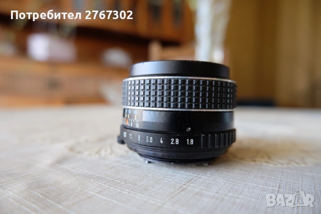 Asahi Takumar SMC 55mm F1.8 Lens. M42 Mount, снимка 3 - Обективи и филтри - 54317264