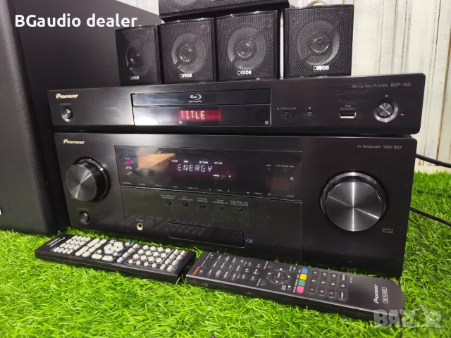 Pioneer VSX-827K, 3D Blu-ray Pioneer BDP-150K и озвучителна система Canton Movie 85 CX 5.1., снимка 3 - Аудиосистеми - 55343576