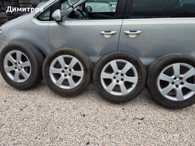 4 алумивиеви джанти 18", 5Х114,3 с гуми 235/60R18